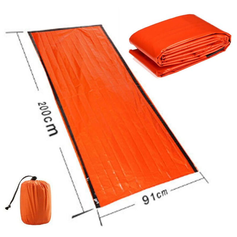 Outdoor First-Aid Survival Emergency Tent Blanket Sleep Bag - 图2