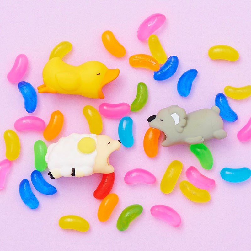 Data Line Cartoon Marine Protective Sleeve Cable Bite Anima - 图3