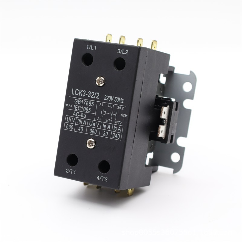 空调交流接触器1P2P3P25A30A40A外贸款交流接触器CJX9 LCK3 220V - 图1