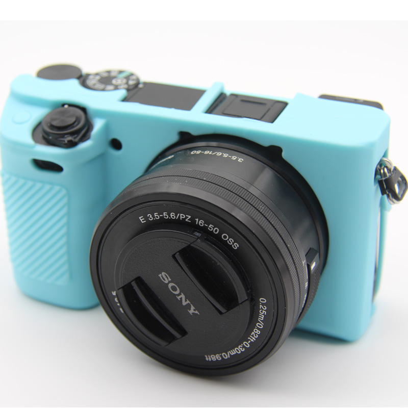 耐影 硅胶套 适用于索尼相机A5100 A5000 A6000 A6300/6350 A6500单反相机硅胶套保护套防尘套摄影包便携 - 图2