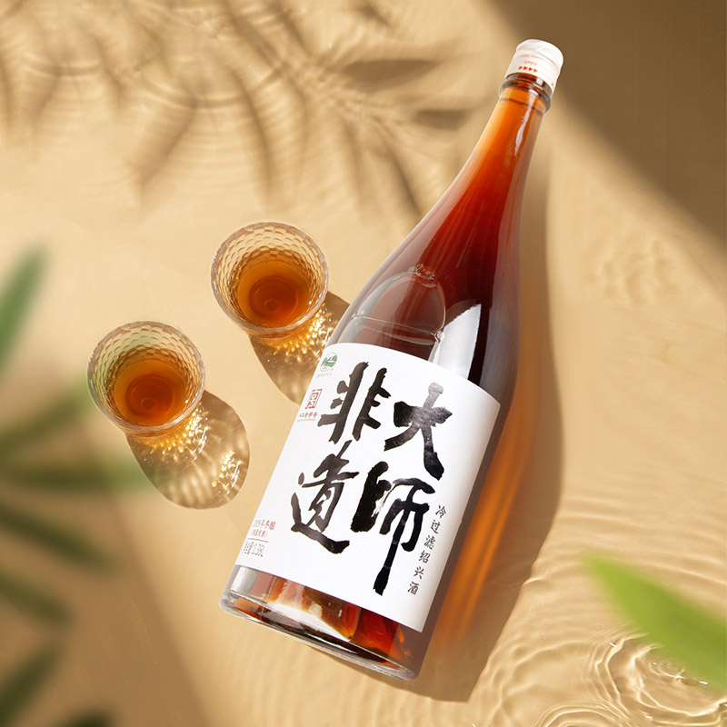 会稽山非遗大师2009年手工基酒大瓶装 半干型糯米花雕酒1.38L加饭 - 图2