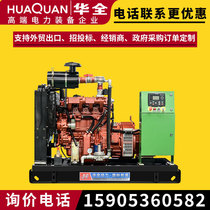 Foreign trade Export Weifang 4105D30kw Gas Engine Breeding 30 KW Biogas Generating Unit