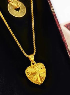 正品越南沙金项链女新款24