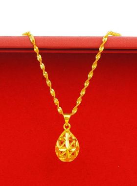 【专柜品质】香港沙金项链