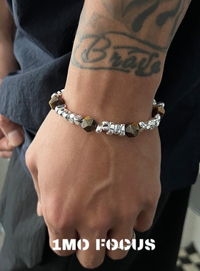 新中式拼接复古y2k简约串珠手链