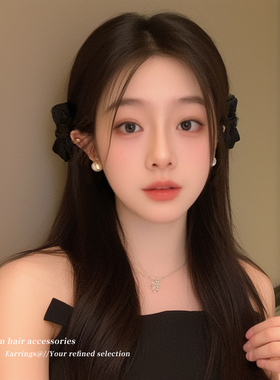 甜美公主头精灵耳抓夹