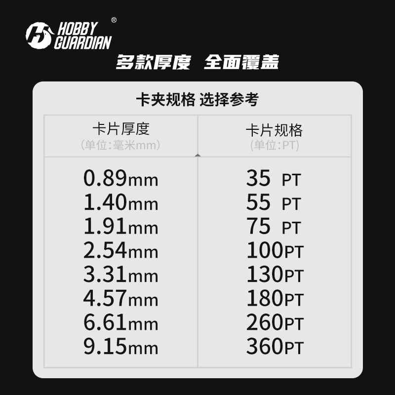 Hobby Guardian嗜卫HG球星卡卡具卡夹游戏王PTCG万智牌卡套保护套 - 图2