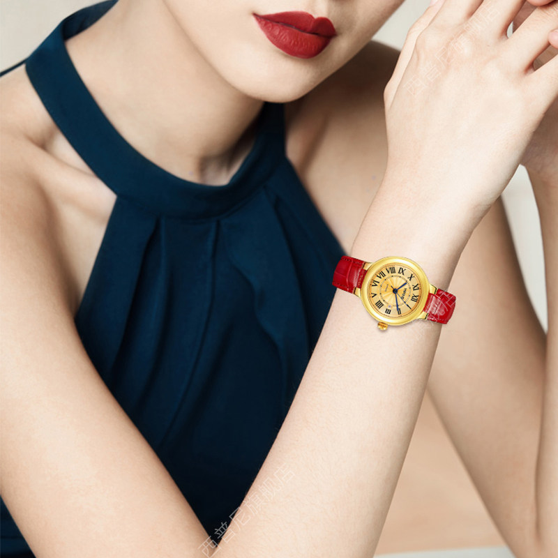 【热销】HIPINE西普尼999足金手表女金气球防水石英表女生日礼物,淘宝优惠券,粉丝福利购,淘宝优惠卷