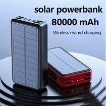 newWireleSS PoWer BAnk 80000 mAh SolAr PoWerBAnk 4 USB Po