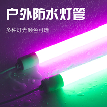 Neon Tube Outdoor Waterproof Light Box Billboard Decoration t8 Round Colored Ice Blue Pink Light Tandem Led Light Strip