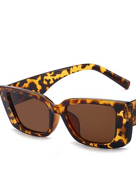 2023Women Sunglasses Jelly Color 果冻色方形小框太阳镜ins墨镜