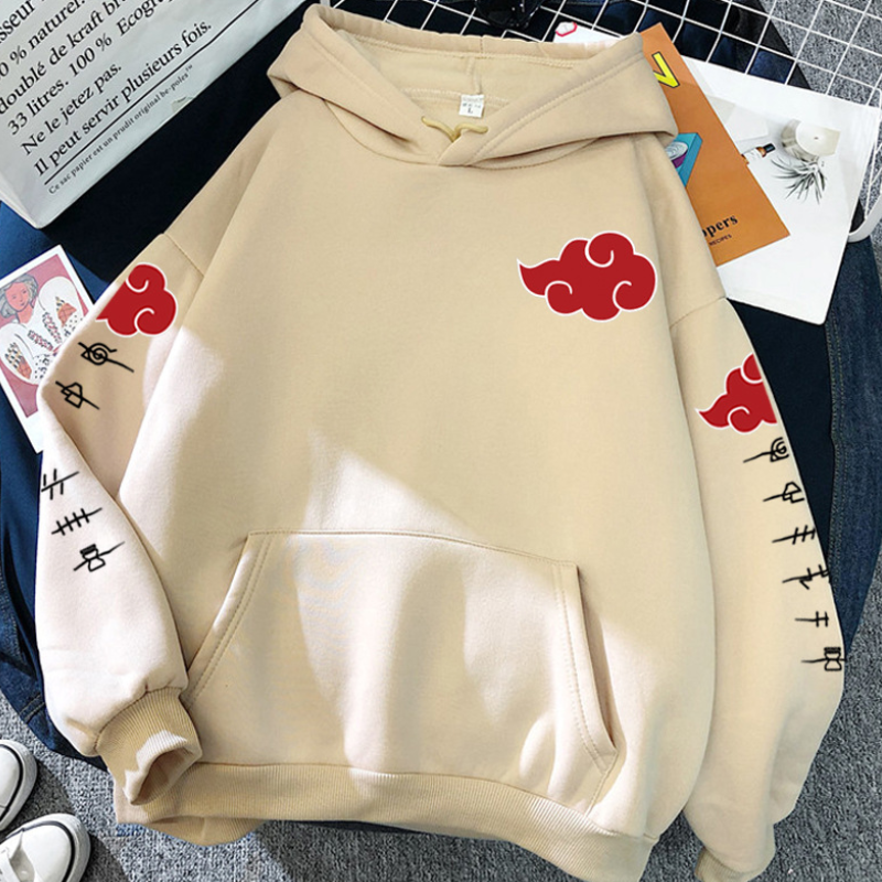 long Sleeve Sweatshirt Hip Hop Hoodie Pocket长袖运动衫连帽衫 - 图1