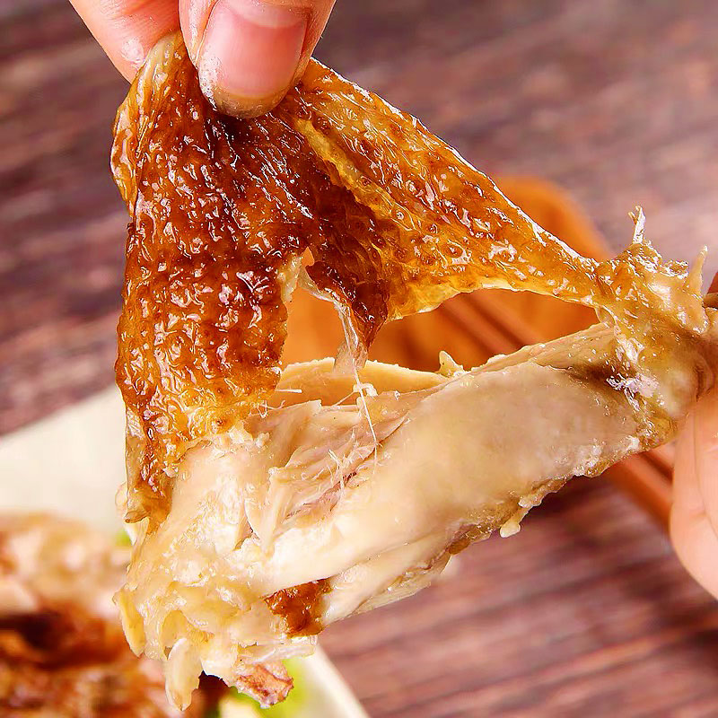 德州特产乡盛扒鸡五香鸡熏鸡麻辣鸡组合即食熟食肉食小吃套餐