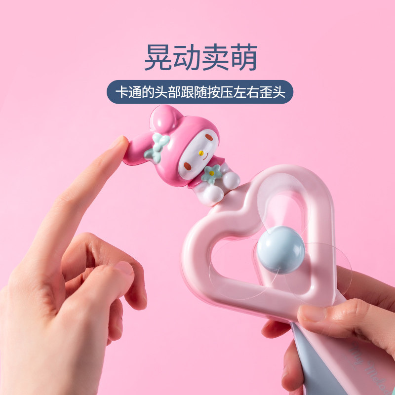 名创优品三丽鸥手摇风扇玉桂狗夏季可爱萌便携MINISO卡通男女学生,淘宝优惠券,粉丝福利购,淘宝优惠卷