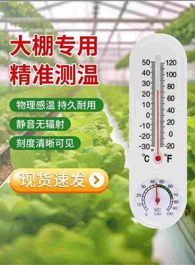温室蔬菜大棚种植专用温湿度计室内家用温度表室外温度计养殖专用