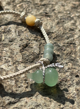 MARSEVEN 葫芦与蛇系列绳结葫芦手链原创设计趣味个性时尚饰品