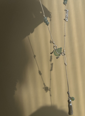 MARSEVEN 葫芦与蛇系列绳结葫芦项链原创轻奢气质高级感锁骨链