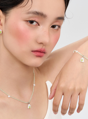 MARSEVEN抱爱心的mini小幽灵手链