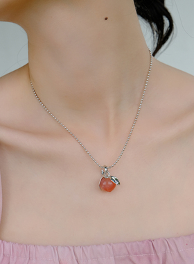 MARSEVEN野餐2系列单桃子项链