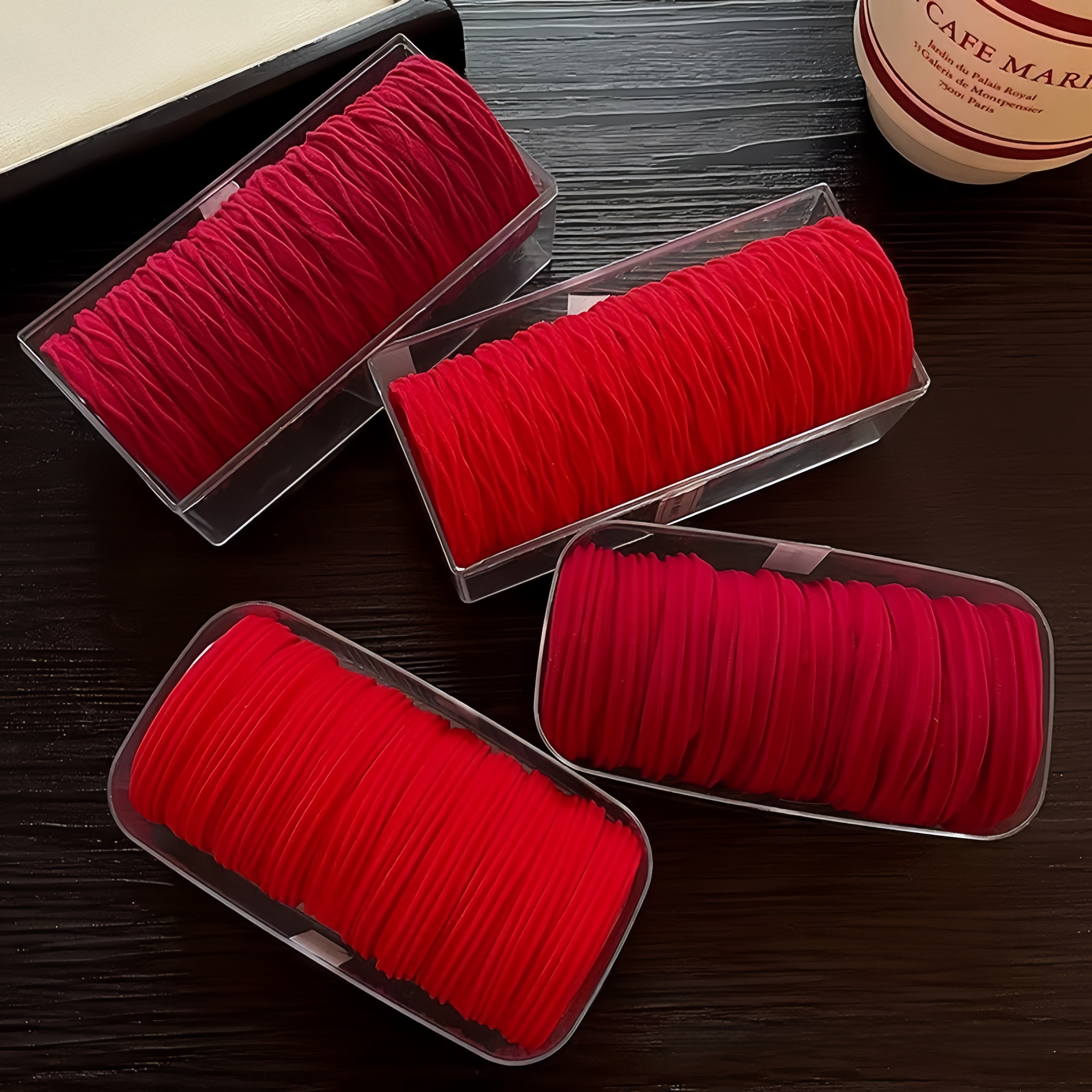 新年红色儿童不伤发发绳女2026新款高弹力耐用橡皮筋喜庆头绳发饰,淘宝优惠券,粉丝福利购,淘宝优惠卷