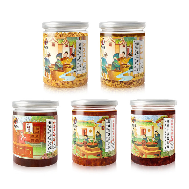 潮汕特产正宗沙茶酱蒜蓉辣椒酱牛肉火锅蘸酱蒜头油调味酱料潮津味,淘宝优惠券,粉丝福利购,淘宝优惠卷