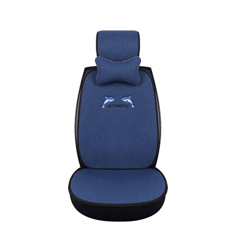 新款亚麻汽车坐垫棉麻透气四季通用小蛮腰透气座套防滑简约座椅垫,淘宝优惠券,粉丝福利购,淘宝优惠卷