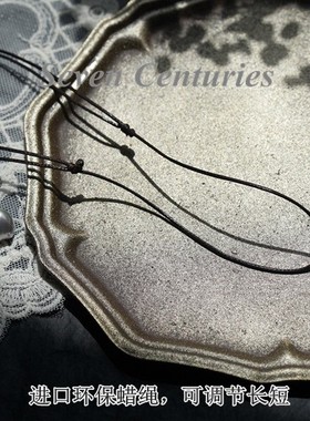 彩色不规则单颗珍珠吊坠闺蜜项链