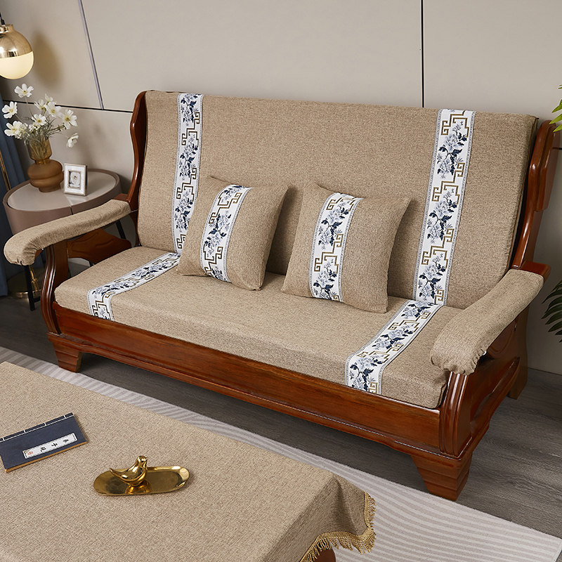 实木老式红木质木头沙发垫春秋椅三人带靠背中式高密度海绵坐垫冬,淘宝优惠券,粉丝福利购,淘宝优惠卷