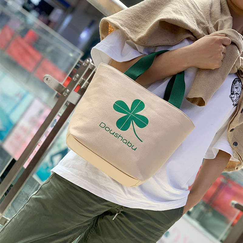 手提袋帆布妈咪包托特包带拉链杂物包女妈妈手提包外出小拎包上班,淘宝优惠券,粉丝福利购,淘宝优惠卷