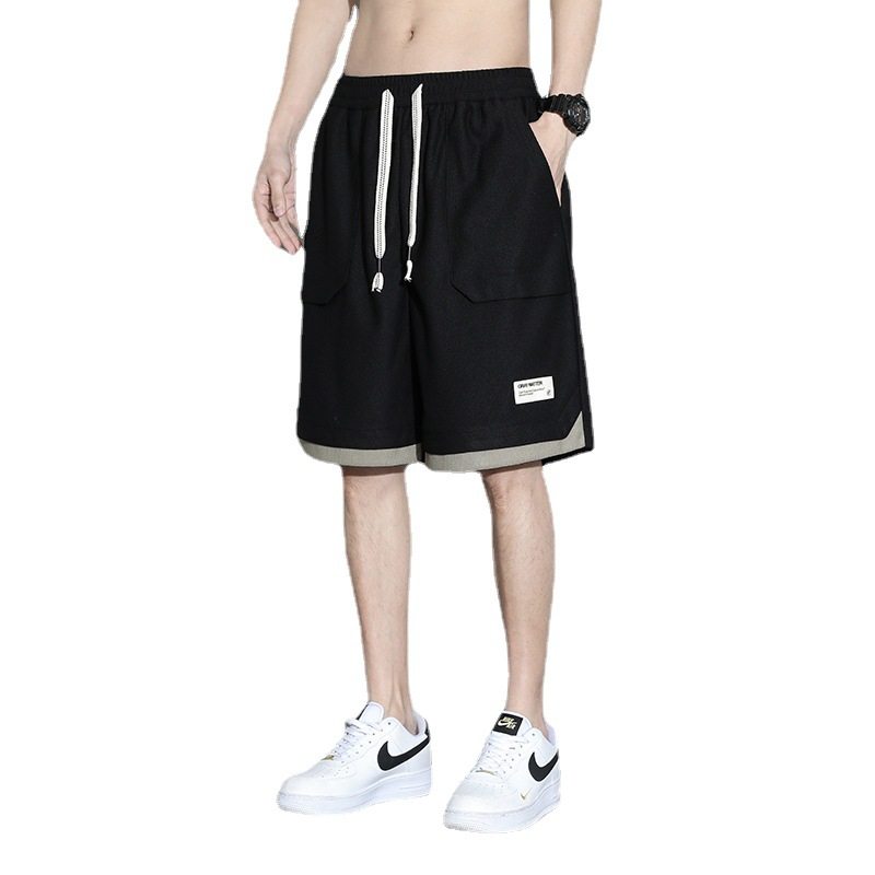 短裤男潮牌夏季薄款宽松运动中裤胖子加肥加大男生直筒五分裤舒适,淘宝优惠券,粉丝福利购,淘宝优惠卷