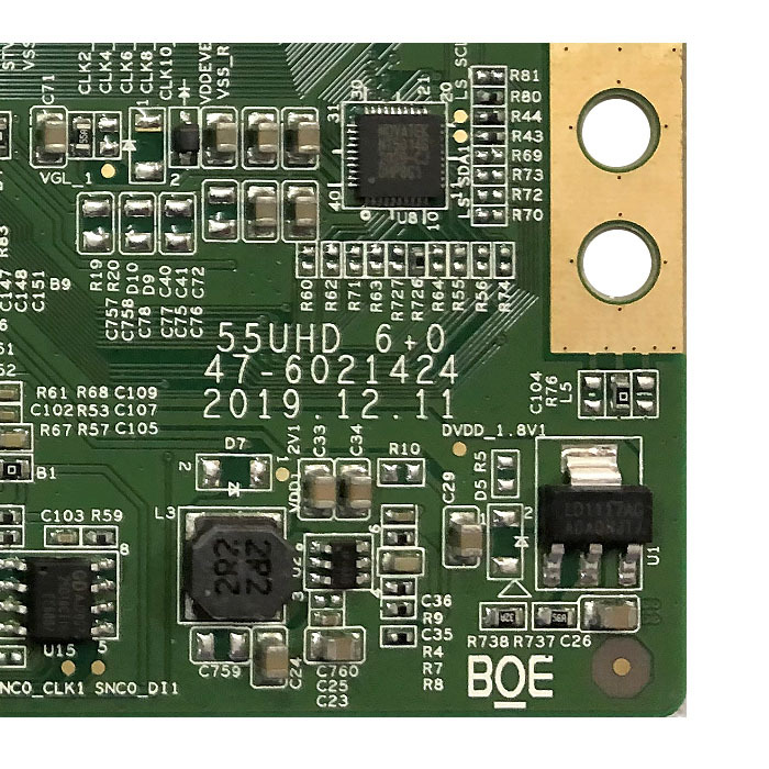TCONBOE全新京东方HV550QUB-F70 55UHD 47-60214245 逻辑板原厂4K - 图2