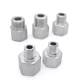 304 stainless steel high pressure 4-point internal and external wire connector straight-through variable diameter pressure gauge conversion joint 2-point M20*1.5
