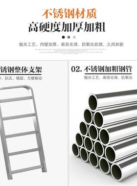 不锈钢鞋架304加厚鞋柜2023新款省空间门口外楼道加固加粗架