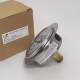 LIYA shock-resistant pressure gauge YN-60ZT axial edge oil-filled 60mm pressure gauge embedded in flange 2 minutes 1/4 PT
