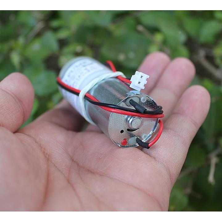 MINI 370微型水泵12V 抽水泵 饮水机 微型自吸隔膜抽水泵 - 图0