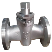 National Label Label Stainless Steel Screw Plug Valve X43W-10 16P Steam Petrol Gas 2-pass flange Cyclone Plug valve DN80