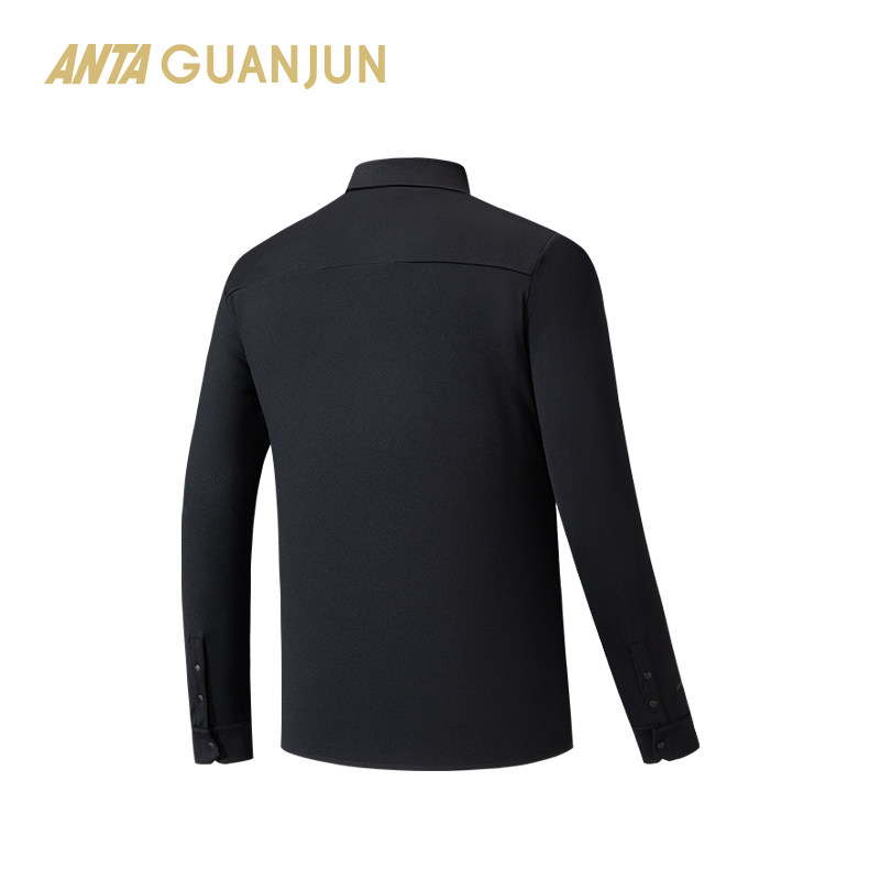 安踏冠军全天候系列 非凡POLO衫男士轻暖绒商务长袖T恤152540409,淘宝优惠券,粉丝福利购,淘宝优惠卷