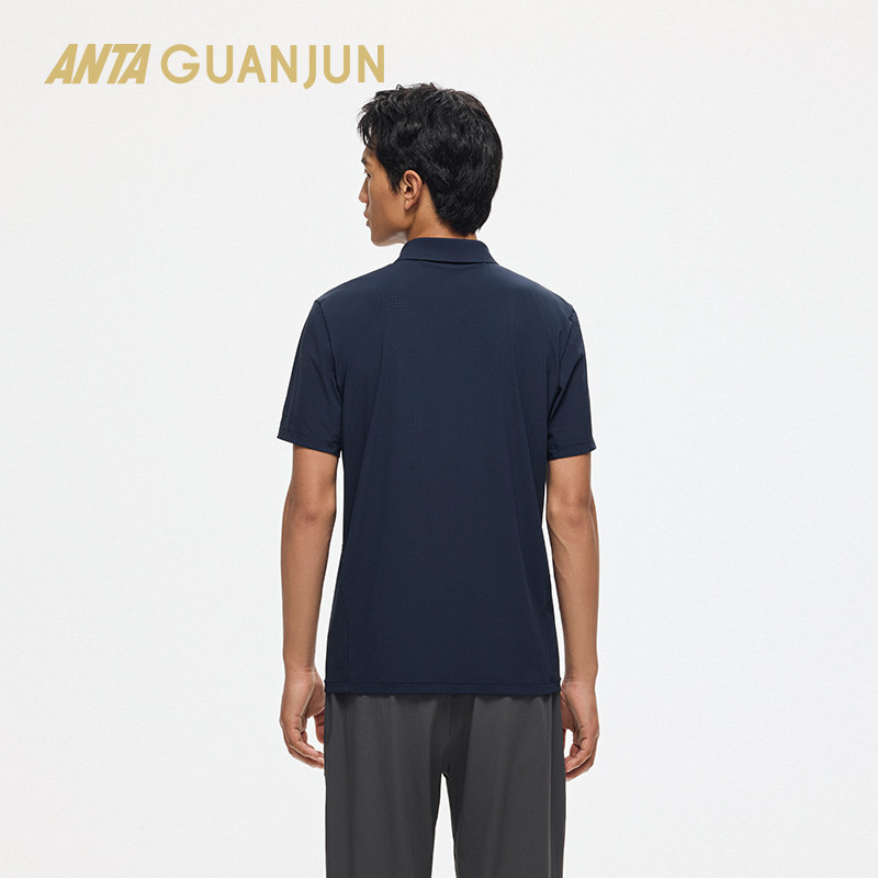 安踏冠军冰肤短袖POLO衫男士夏季商务通勤运动短袖T恤男152520150,淘宝优惠券,粉丝福利购,淘宝优惠卷