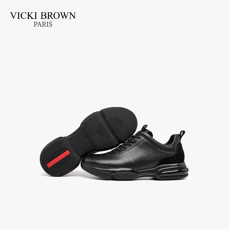 法国VB未毕登山徒步鞋VICKI BROWN黑色耐磨透气户外运动休闲男鞋,淘宝优惠券,粉丝福利购,淘宝优惠卷