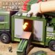 Children's missile toy deformation tank large truck ejection track alloy car 3-year-old boy birthday gift