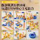 2026 new electric magnetic building block rail car electric train educational children's toys boy building block toys