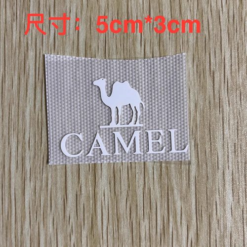 高品质服装帽烫画补丁水洗不掉色专柜在用胸标3D热转印camel logo - 图0