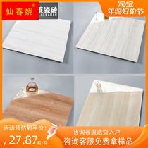 Wood Grain Living Room Floor Tiles 800x800 Marble New Diamond Anti Slip Tiles Full Throw Glazed Floor Brick Bright Light