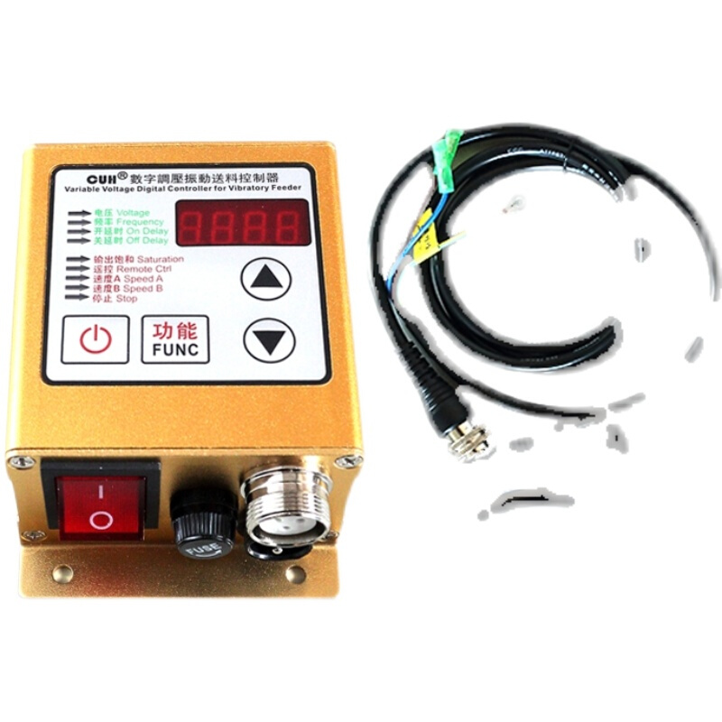 创优虎CUH数字调压振动送料控制器SDVC20-S振动盘控制器调速器 - 图3