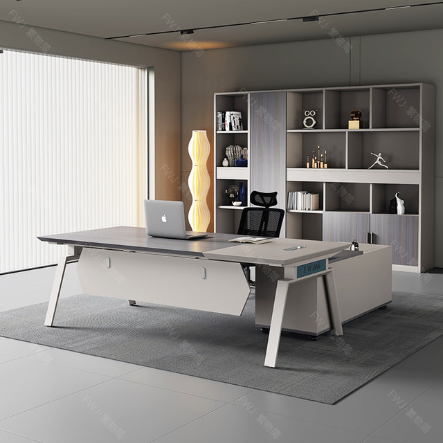 Office desk simple modern executive desk manager office table high-end fashion boss desk office desk and chair combination