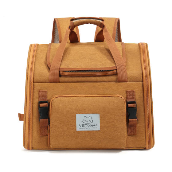 Portable breathable large-capacity backpack for cats when going out