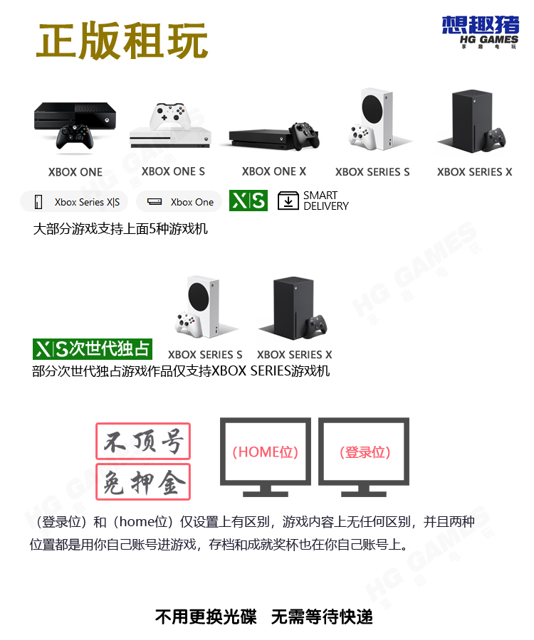 Xbox XS次世代独占游戏出租借号圣兽之王RPG中文港服战略角色扮演 - 图1