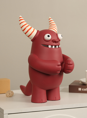 怪兽儿童房卡通树脂可爱