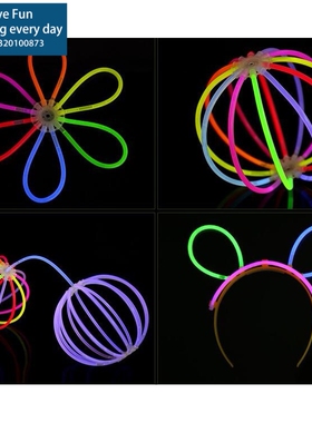 100pcsflashing stick fluorescent bracelets,glow sticks