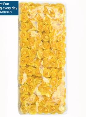 12pcs Fake Mini Artificial Paper Rose Flower Bouquet